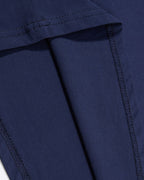 Faux two-piece loose casual long-sleeved