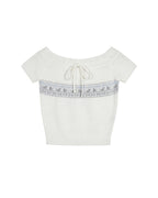 Off-the-shoulder top