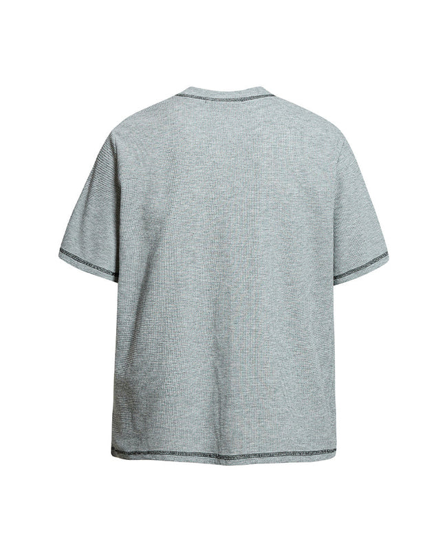 Loose Printed Short-Sleeved Top Main Image
