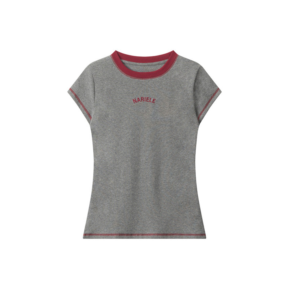 Casual simple short sleeve