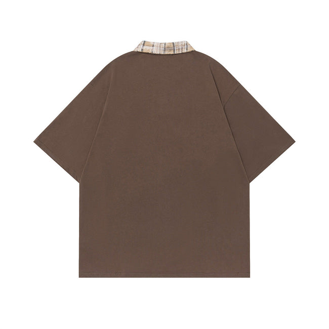 Applique letter short sleeves Main Image