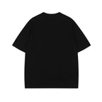 Retro sports colorblock short sleeves