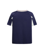 Color-blocked sporty short-sleeved top (women's)