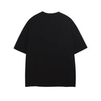 Retro letter short sleeves