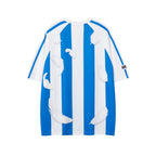 Vertical striped couple short sleeves