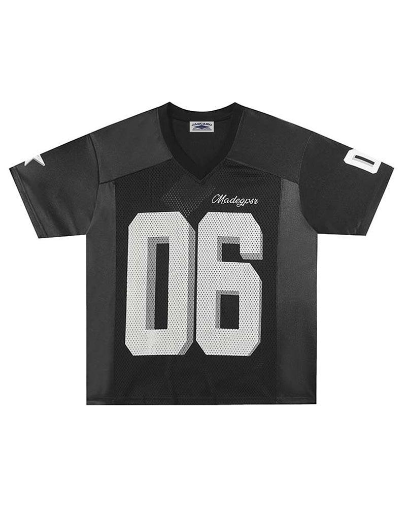 Spliced all-match short sleeves