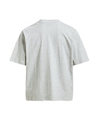 Retro distressed short-sleeved shirt