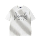 Fashion embroidered short sleeves