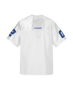 spliced sports short-sleeved shirt