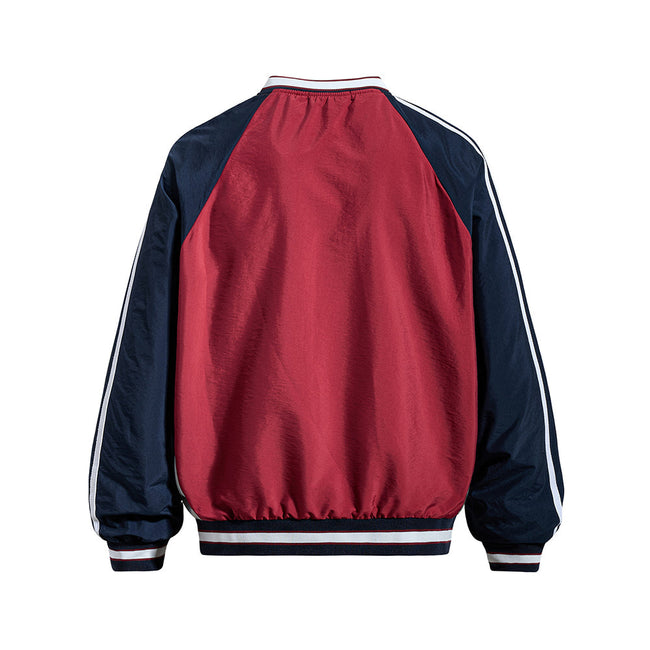 Retro contrast color sweatshirt Main Image