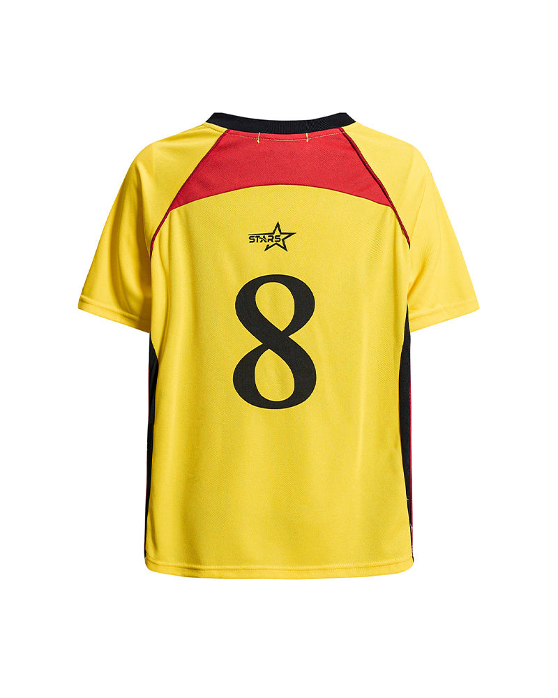 Color-blocked short-sleeved top (women's)