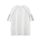 Simple sports style short sleeves