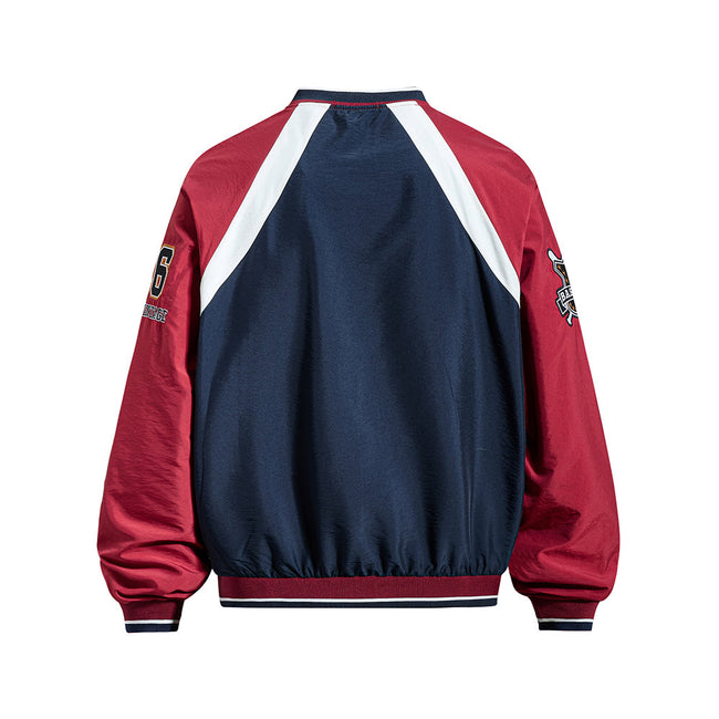 Color-blocked letter sweatshirt Main Image