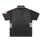 Retro contrast casual short sleeves