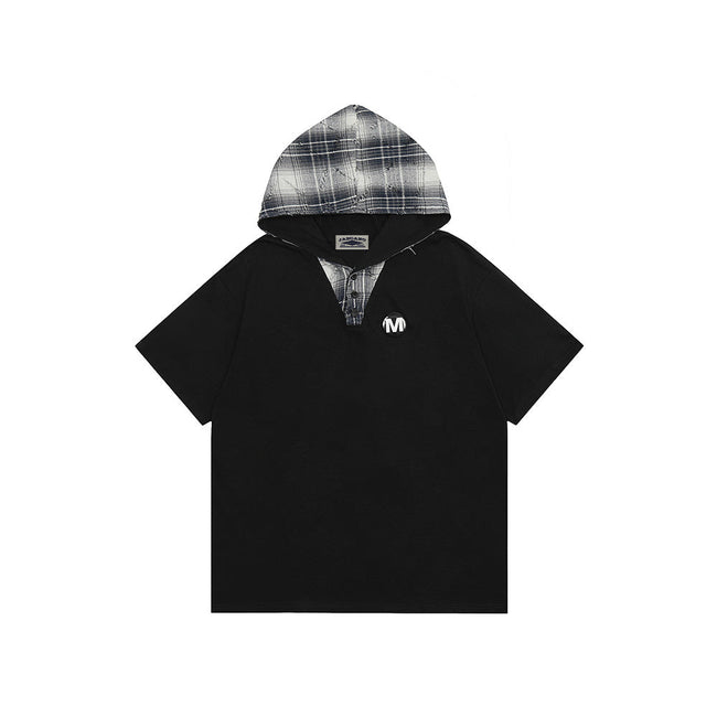 Retro hooded short sleeves Hover Image