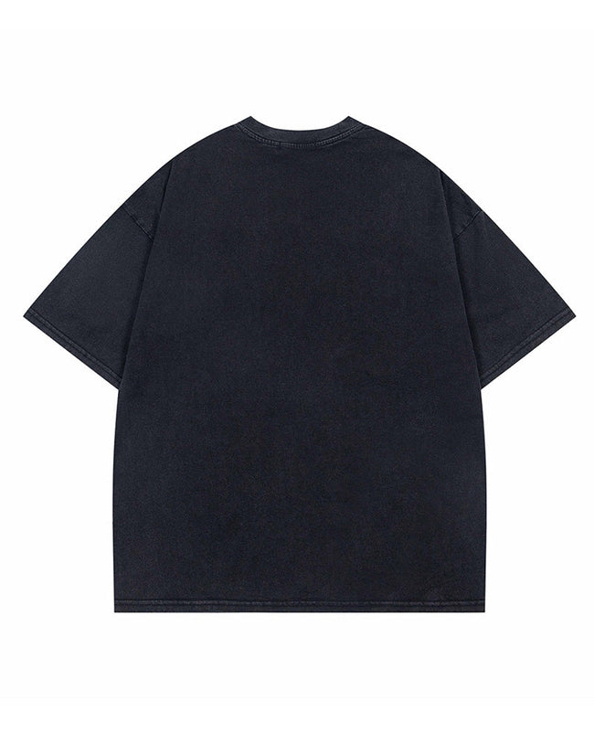 Retro fun print short sleeves Main Image