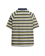 Retro striped short sleeves