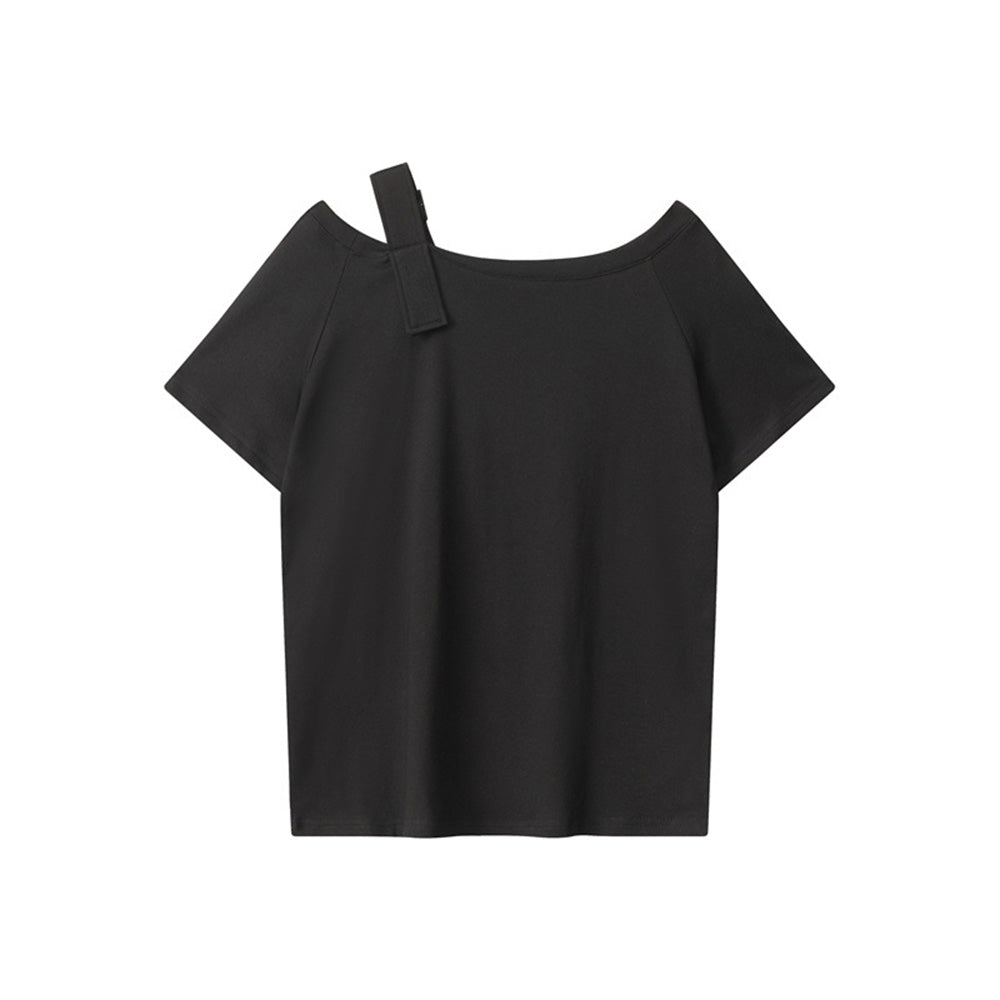 Fashion letter short sleeves