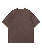 Collage Distressed Short-Sleeved T-shirt