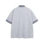 Retro simple Short-sleeved shirt