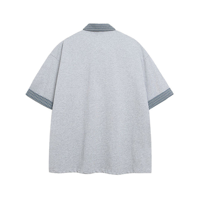 Retro simple Short-sleeved shirt Main Image