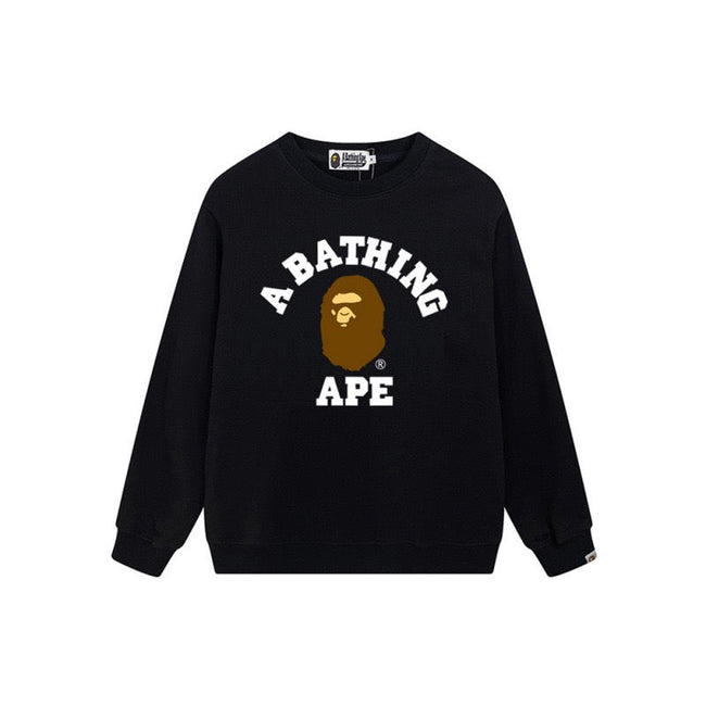 BAPE Classic Ape Head Arch Logo Crewneck Sweatshirt Hover Image