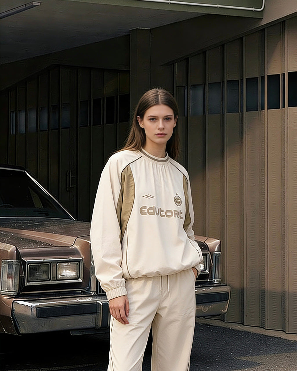 Colorblock Sports Sweatshirt