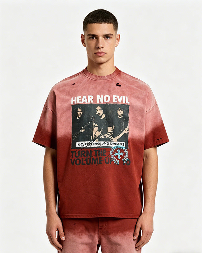 Distressed vintage short-sleeve Hover Image