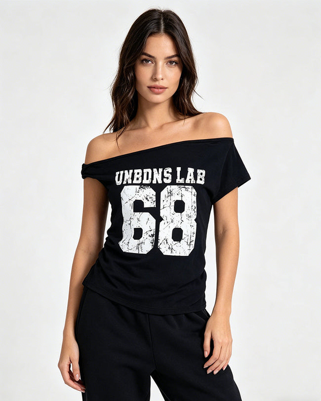 Slouchy Casual Short Sleeve Top Hover Image