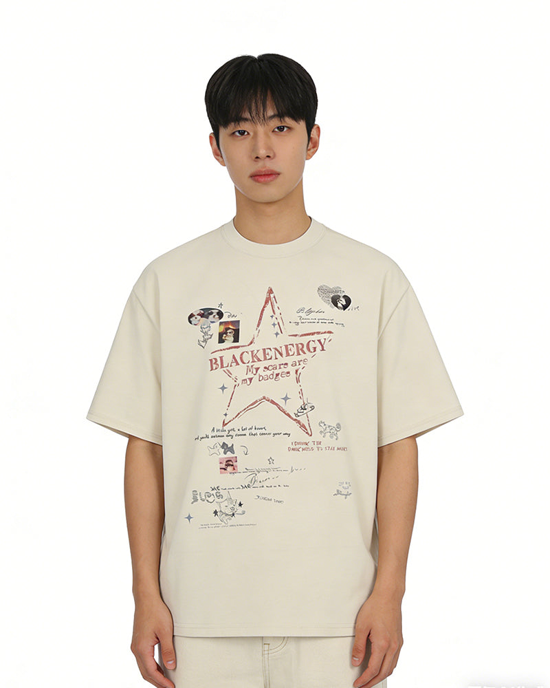 Star Casual Short Sleeve