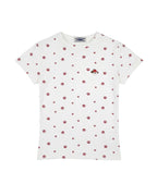 Puppy Paw Print Slim Fit Short Sleeve