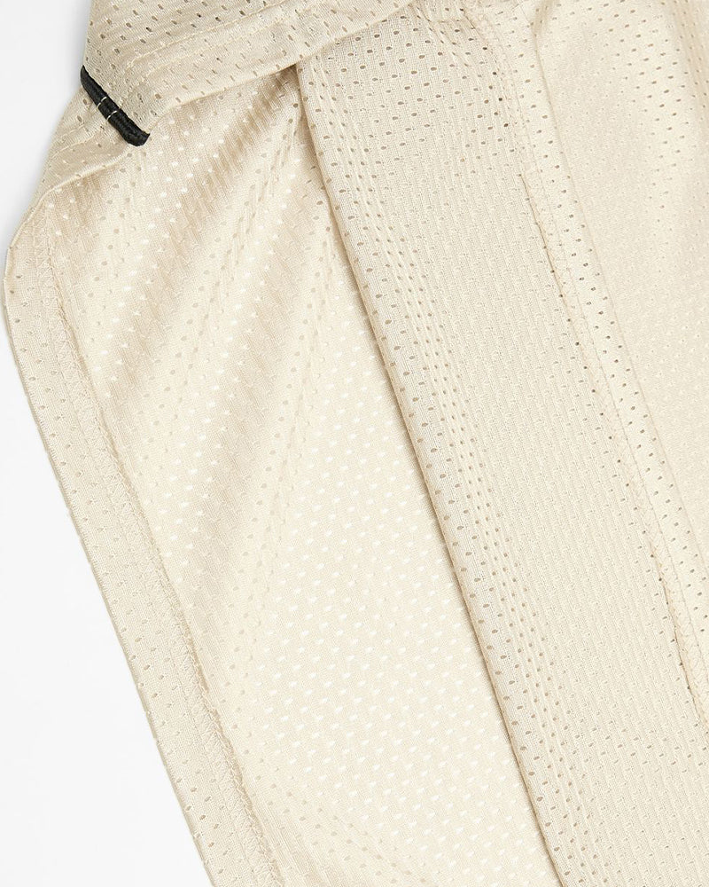 Color-blocked short-sleeved shirt