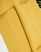 Embroidered collared short-sleeved shirt