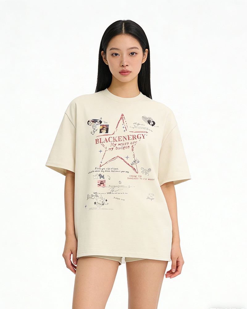 Star Casual Short Sleeve