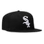 New Era 9Fifty MLB Basic Chicago White Sox Snapback Hat - Black, White