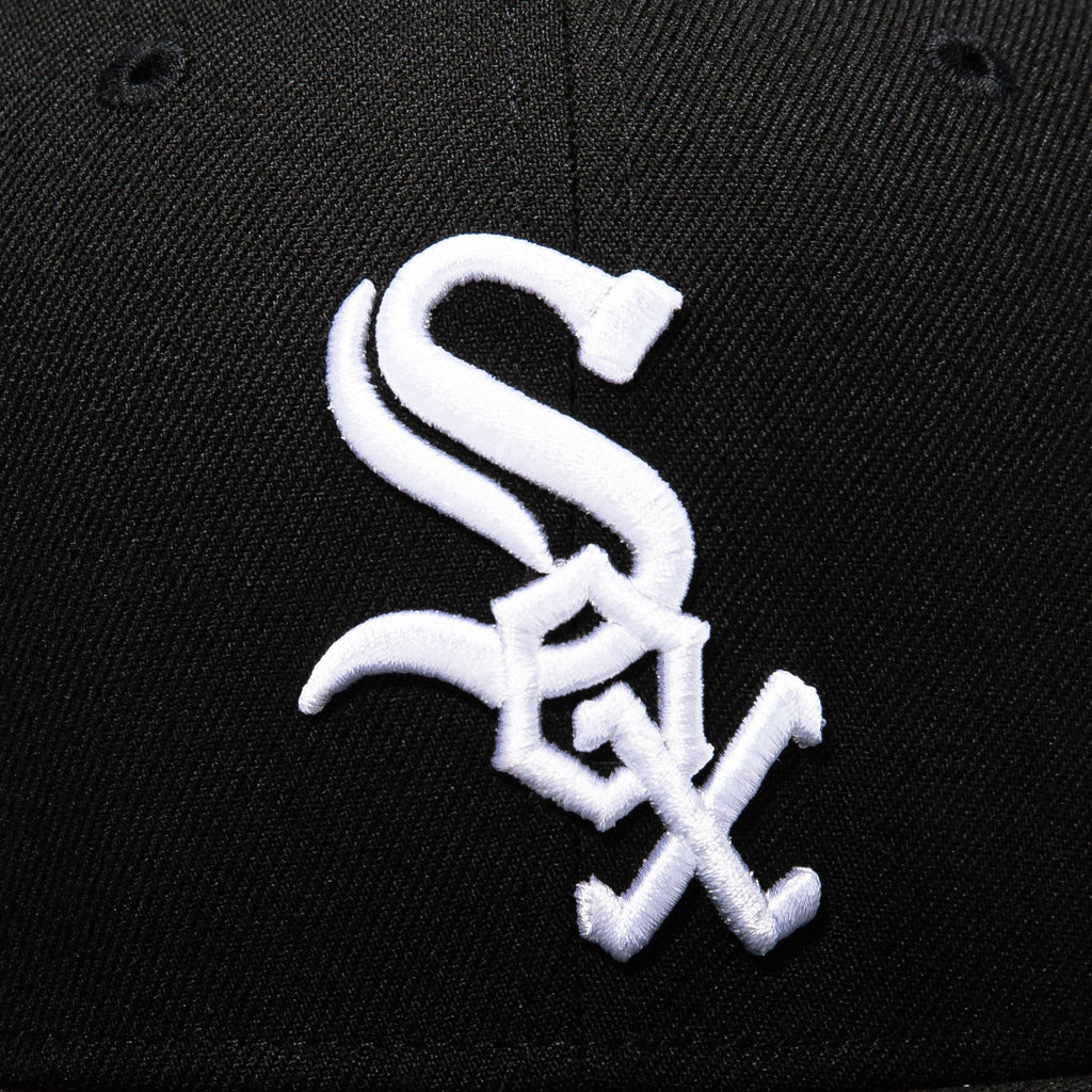 New Era 9Fifty MLB Basic Chicago White Sox Snapback Hat - Black, White
