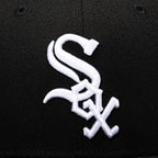 New Era 9Fifty MLB Basic Chicago White Sox Snapback Hat - Black, White