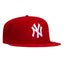 New Era 9Fifty MLB Basic New York Yankees Snapback Hat - Red, White