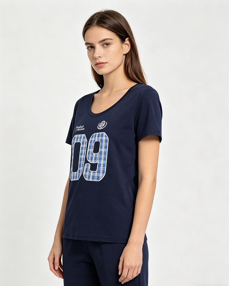 Casual loose short sleeves