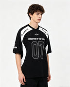 Sports style patchwork short sleeves