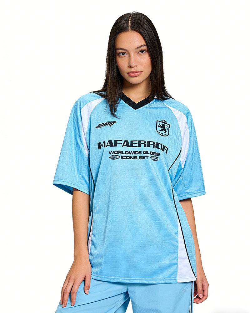 Color Block Casual Short Sleeve