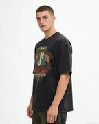 Retro casual short sleeves