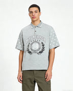 Retro casual short sleeves