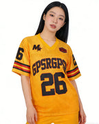 Letter print short sleeves