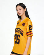 Letter print short sleeves