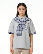 Dachshund Embroidered Short-Sleeve T-shirt