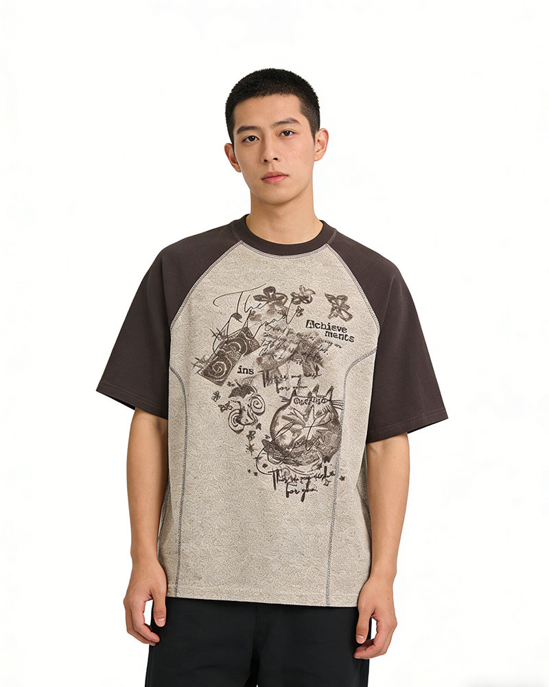 Retro Casual Versatile Short Sleeve