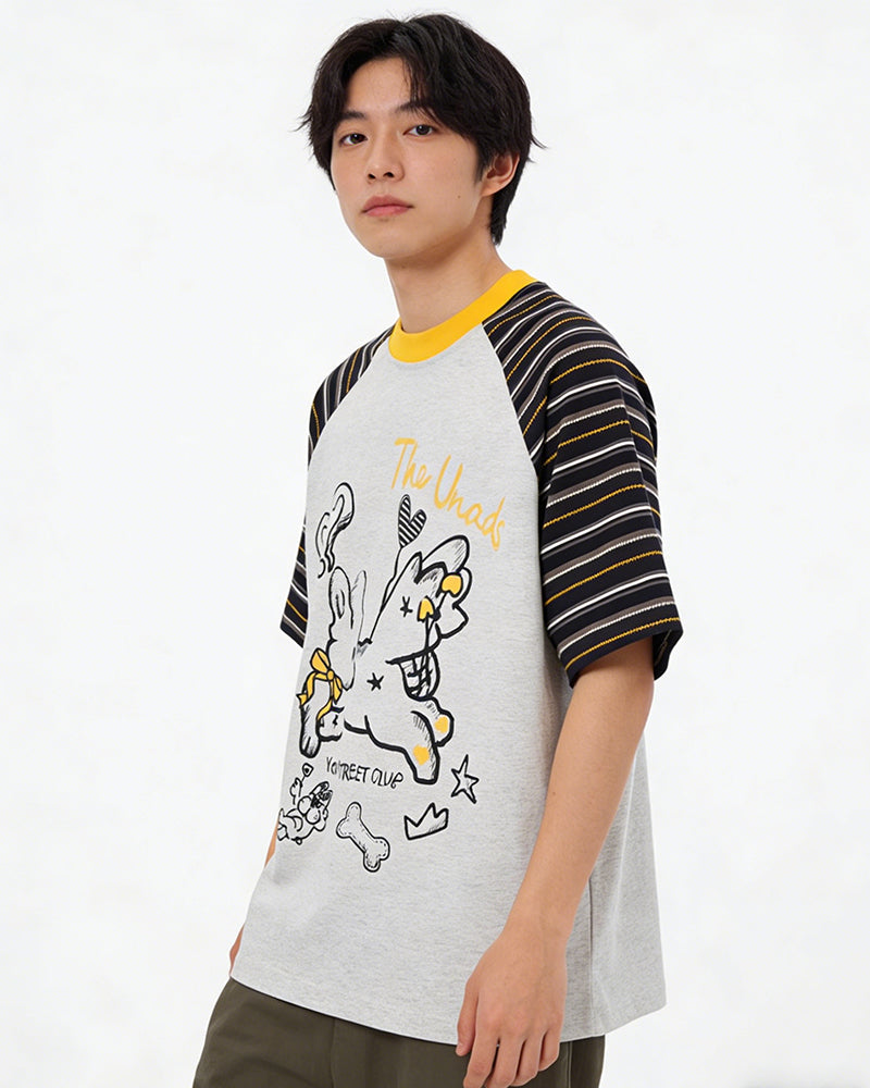 Vintage Cartoon Short Sleeve T-Shirt