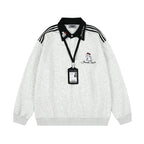 Vintage Puppy Embroidered Sweatshirt