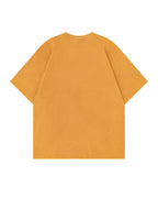 Retro distressed short-sleeved shirt
